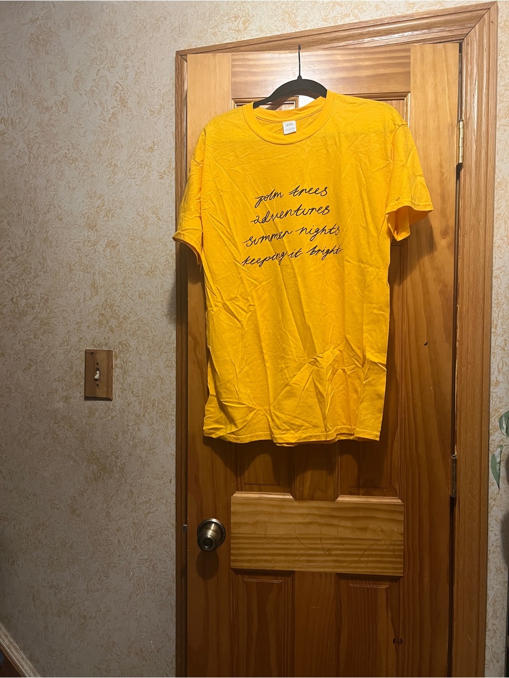 Yellow Keeping It Bright Crewneck T-Shirt
